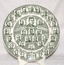President Plate Kennedy Kettlesprings Kilns 1961 Vintage, used for sale  Shipping to South Africa