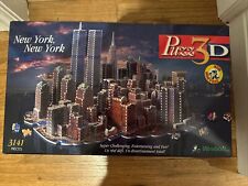 Used, WREBITT 3D PUZZ NEW YORK NEW YORK 3141 PIECES for sale  Shipping to South Africa