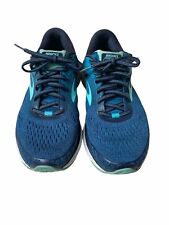 Sapato esportivo feminino Brooks Adrenaline GTS 18 10,5 M (B) azul corrida reflexivo comprar usado  Enviando para Brazil