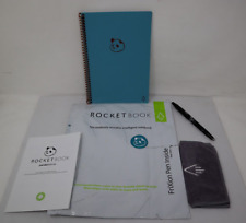 Planejador Rocketbook Panda reutilizável inteligente tamanho executivo notebook e caneta azul-petróleo, usado comprar usado  Enviando para Brazil