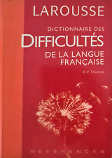Larousse dictionnaire difficul d'occasion  Château-la-Vallière