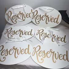 Reserved wedding sign for sale  Corinth