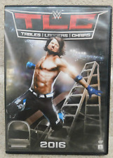 Sillas de escaleras de mesas WWE TLC 2016 DVD WWF WCW ECW TNA AEW segunda mano  Embacar hacia Mexico