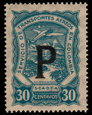 ✔️ COLÔMBIA SCADTA 1923 - AVIÃO CONSULAR PANAMÁ - SC. CLP60 ** MNH [2SCLA654] comprar usado  Enviando para Brazil