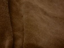 Brown thick suede for sale  UK