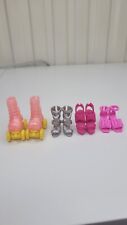 3xbarbie doll shoes for sale  STRATFORD-UPON-AVON