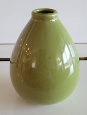 Vaso de cerâmica verde limão lágrima 4 polegadas de diâmetro 0,625 polegadas comprar usado  Enviando para Brazil