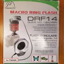 Cameron Pro Macro Ring Flash DRF14 Shadow Free Illumination Professional for sale  Shipping to South Africa