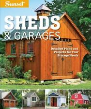 Sunset Sheds & Garages: Detailed Plans and Projects for Your Storage Needs comprar usado  Enviando para Brazil