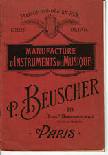 Catalogue beuscher manufacture d'occasion  Vendôme
