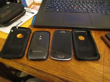 samsung galaxy s3 mini with OTTER BOX rubber covers black sol as a pair for sale  Shipping to South Africa