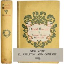 Comercio de caballos 1899 David Harum Homer NY Best Seller Ética empresarial sombría  segunda mano  Embacar hacia Argentina