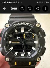Usado, Relógio masculino Casio G-Shock alarme hora mundial quartzo analógico-digital GA-900-1A comprar usado  Enviando para Brazil