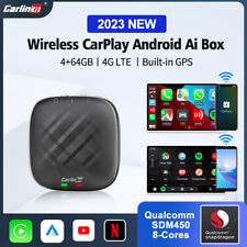 Używany, Carlinkit Wireless Carplay TV Box Android Auto Adapter Multimedia Player 4G+64GB na sprzedaż  Wysyłka do Poland