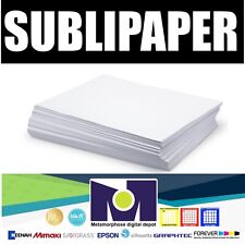 Papel Transfer para Sublimacion SUBLIPAPER 100 Hojas 8,5”x11” Envio Gratuito, usado comprar usado  Enviando para Brazil