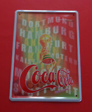 Coca cola blechschild gebraucht kaufen  Hamburg