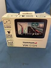 Used, TomTom VIA 1515M 5 inch GPS Navigator Bundle with Manual & Box! for sale  Shipping to South Africa
