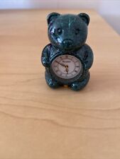 Miniature clock teddy for sale  PRENTON