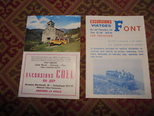Andorre anciennes publicités d'occasion  Le Soler