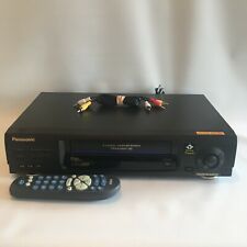 Panasonic Omnivision VCR Player VHS Recorder With Remote And AV Cable for sale  Canada