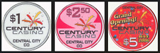 Colorado casino chips for sale  Central City