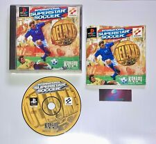 International Superstar Soccer Deluxe - PS1 Complet Version Française PAL Sony, usado segunda mano  Embacar hacia Argentina