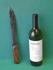 Antico coltello macellaio usato  Italia