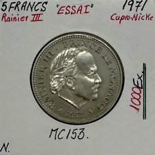 Monaco francs 1971 d'occasion  Oullins