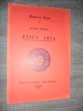 Evola julius etica usato  Catania