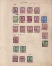 Johore stamps page for sale  LICHFIELD