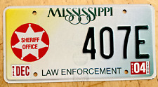 Mississippi law enforcement for sale  USA