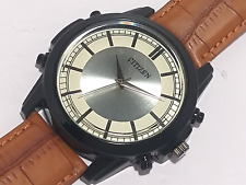 Men's Wrist Watch Citizen Quartz Silver Color Dial India Made Analog Good Lookin for sale  Shipping to South Africa