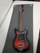 Usado, Guitarra eléctrica vintage 1960 Teisco modelo 302 Sunburst necesita trabajo eléctrico  segunda mano  Embacar hacia Argentina