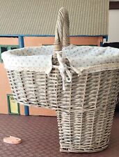Whicker stair basket for sale  WICKFORD
