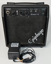 Amplificador de guitarra elétrica Epiphone Electar 10 estado sólido com fonte de alimentação TESTADO comprar usado  Enviando para Brazil