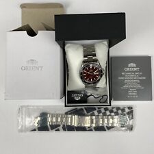 Orient kamasu com Strapcode Super O Boyer pulseira de aço sem esforço + Orient Br comprar usado  Enviando para Brazil