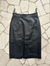 Leather skirt ruffo usato  Milano