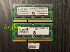 Crucial 16GB Kit 2x 8GB DDR3L 1600MHz 1.35V SODIMM PC3-12800 Laptop Memory RAM, used for sale  Shipping to South Africa