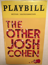 Josh cohen playbill for sale  New York