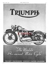 Ww2 triumph 498cc for sale  SIDCUP