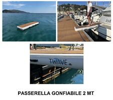 Passerella gonfiabile pvc usato  Italia