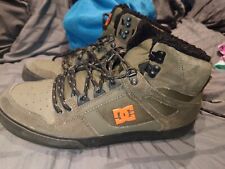 DC Shoes Pure High-top Wc Winter Mens Dusty Olive Casual Trainers Size 10 for sale  Shipping to South Africa