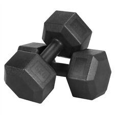 2x5kg dumbbells hex for sale  IPSWICH