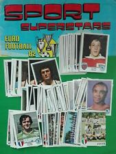 PANINI SPORT SUPERSTARS / EUROFOOTBALL 82 - stickers at choice n.1/180 -removed usato  Sorso