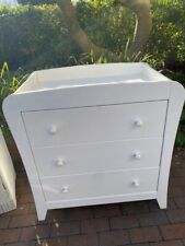 mamas and papas nursery furniture set - bed/cot and chest of drawers, used for sale  BIRMINGHAM