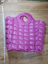 Bolsa de praia rosa/transparente inflável, reversível, versátil. Alças de círculo rígido comprar usado  Enviando para Brazil