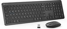 iClever GK08 Wireless Keyboard and Mouse，Slim Keyboard and Mouse for Windows for sale  Shipping to South Africa