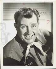 1952 Press Photo actor y comediante de personajes estadounidense, Andy Devine - kfx64582 segunda mano  Embacar hacia Argentina