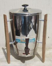 Vtg REGAL Stainless Steel AUTOMATIC COFFEE MAKER Percolator MID CENTURY MODERN for sale  Shipping to South Africa