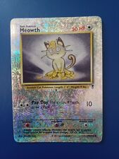 Meowth holo reverse usato  Roma